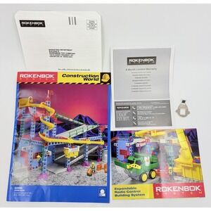 Rokenbok Construction World Instruction Manual and Extras